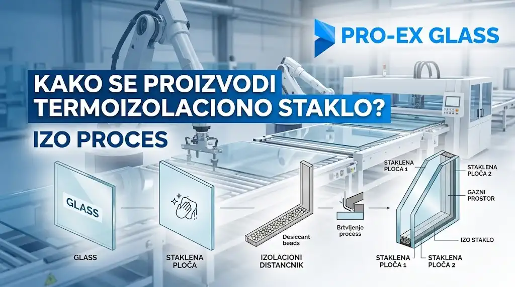 kako se proizvodi termoizolaciono staklo
